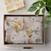 Oude Paashaas Bloemen (8) Tissuepapier (Geschenk)