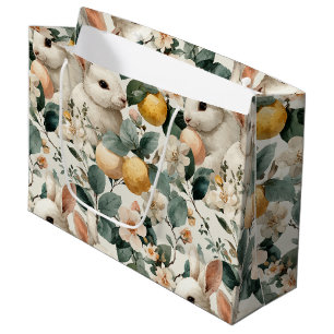 Oude Paashaas Bloemen (9) Groot Cadeauzakje