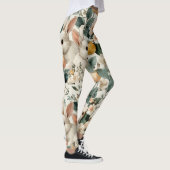 Oude Paashaas Bloemen (9) Leggings (Rechts)
