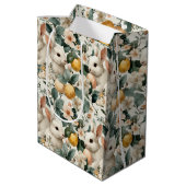 Oude Paashaas Bloemstuk (9) Medium Cadeauzakje (Achterkant Gekanteld)