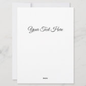 Oude Paashaas en een Groot Ei Feestdagenkaart (Achterkant)