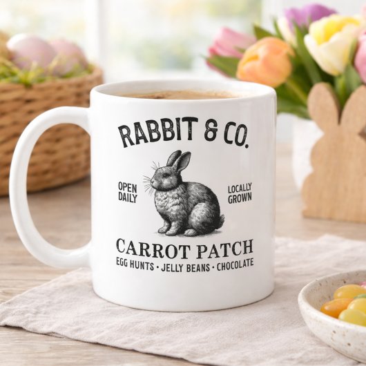 Oude Paashaas  Koffiemok