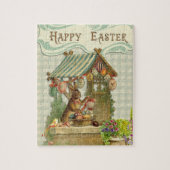 Oude Paashaas Lente Legpuzzel (Verticaal)