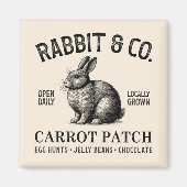 Oude Paashaas  Magneet (Voorkant)