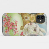 Oude Paashaas Met Paasei Pasen Kaart Case-Mate iPhone Case (Achterkant (horizontaal))