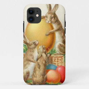 Oude Paashaas Paaseieren Paskaart Case-Mate iPhone Case
