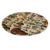 Oude Paddenstoel Illustraties Glas Snijplank (Hoek)