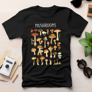 Oude Paddenstoelenkaart T-shirt