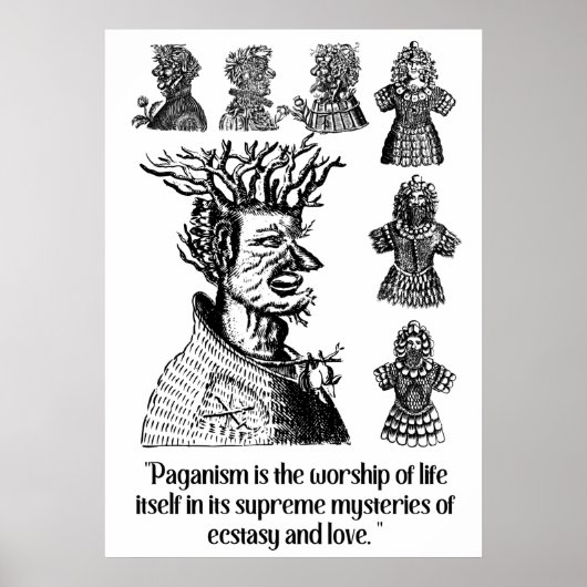 Oude paganisme Costumes Poster (Voorkant)