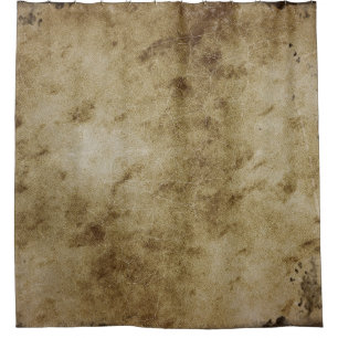 Oude pagina papier antiek douchegordijn