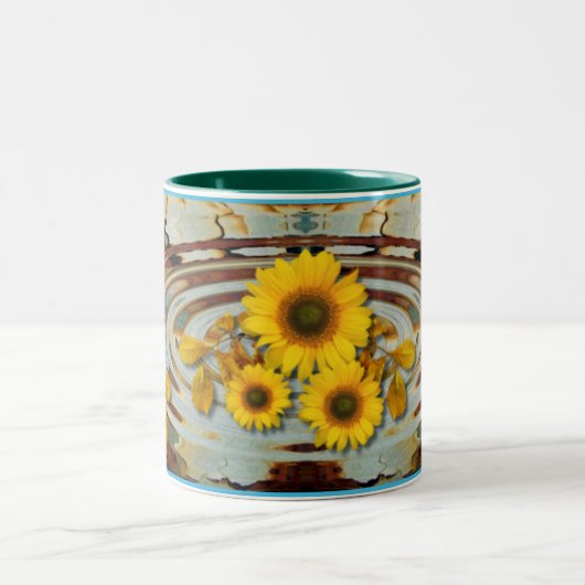 OUDE PAINT- EN ZONNEMERS ~ Two-Tone Mok (Center)