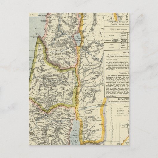 Oude Palestina 2 Briefkaart (Voorkant)