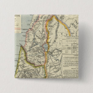 Oude Palestina 2 Vierkante Button 5,1 Cm