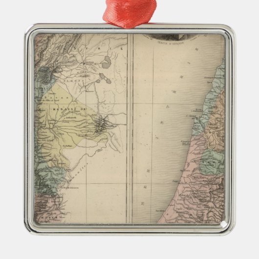 Oude Palestina Metalen Ornament (Voorkant)
