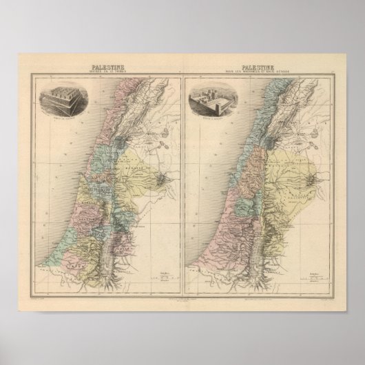 Oude Palestina Poster (Voorkant)