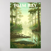 Oude Palm Bay Florida Poster (Voorkant)
