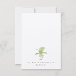 Oude Palmbestemming Strand Plaatskaarten