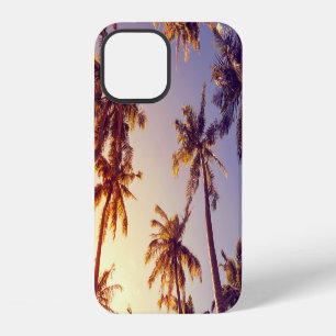 Oude Palmbomen Blauwe Lucht iPhone 12 Hoesje