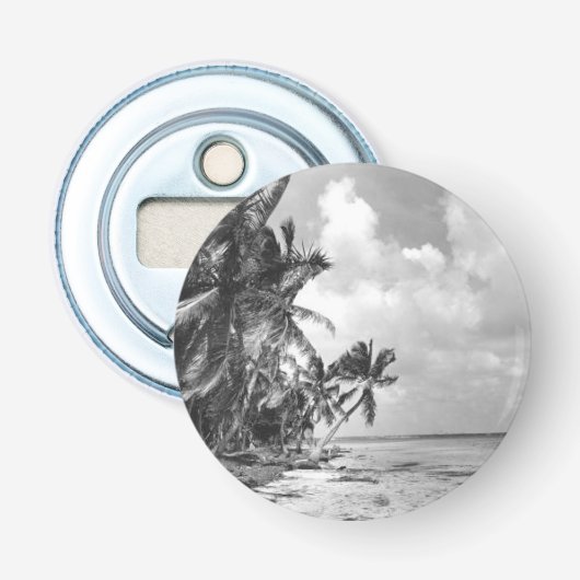 Oude Palmbomen Cool Button Flesopener (Voorkant)