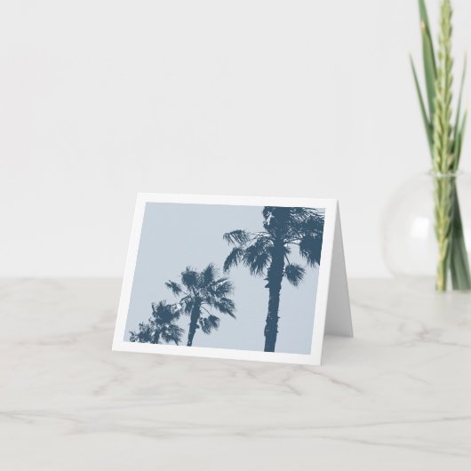 Oude Palmbomen Kaart (Voorkant)
