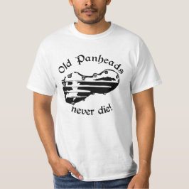 Oude Pankoppen sterven nooit!! Harley Biker T-shirt