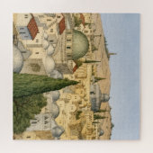 Oude panorama van Jeruzalem Legpuzzel (Horizontaal)