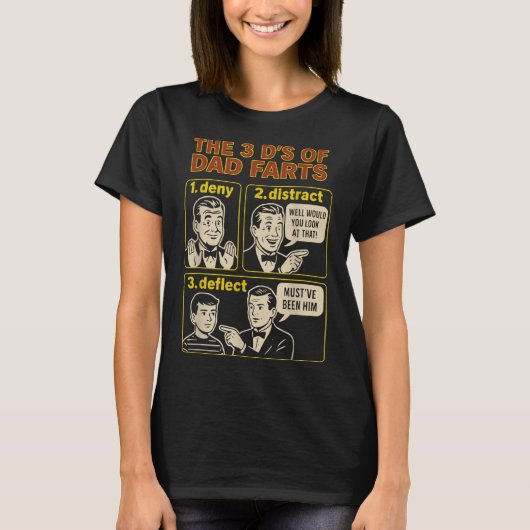 Oude papa scheet grappige vadersdag scheet humor G T-shirt (Voorkant)