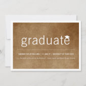 Oude  papier Afstuderen fotograaf Kaart (Voorkant)