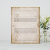 Oude papieren brief (Staand voorkant)