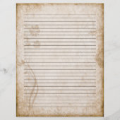 Oude papieren brief (Achterkant)