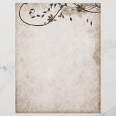 Oude papieren brief (Achterkant)