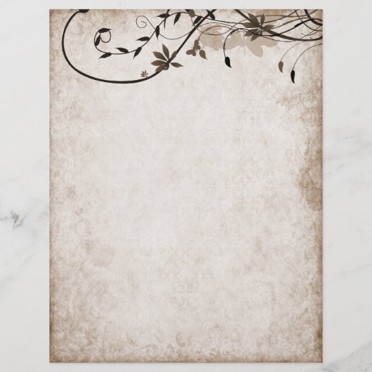 Oude papieren brief (Achterkant)