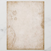 Oude papieren brief (Achterkant)