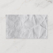 oude papieren laptop met spiral visitekaartje (Achterkant)