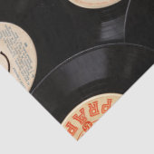 oude papieren zakdoekje tissuepapier (Detail)