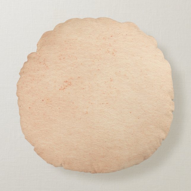 Oude papiertextuur. Achtergrondabstract, leeftijd, Rond Kussen (Voorkant)