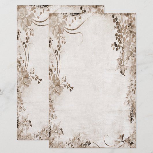 Oude papierwaren (Voorkant / Achterkant)