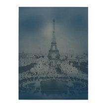 Oude Parijs en Eiffeltoren