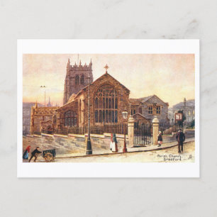 Oude parochiekerk, Bradford Briefkaart