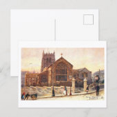 Oude parochiekerk, Bradford Briefkaart (Voorkant / Achterkant)