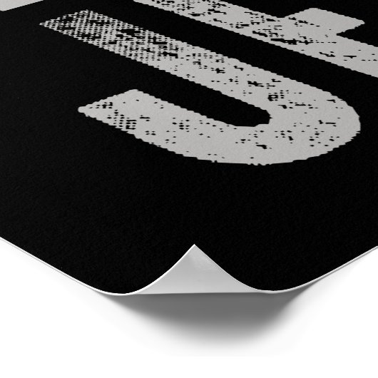 Oude Pasen Domme Konijn Pasen Is Voor Jezus Poster (Hoek)