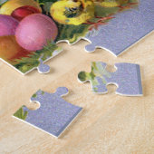 Oude Pasen Eieren en Kippen Vakantie Legpuzzel (Zijkant)
