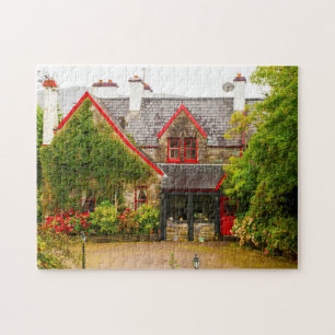 Oude pastorie Sneem Kerry. Legpuzzel