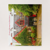 Oude pastorie Sneem Kerry. Legpuzzel (Verticaal)