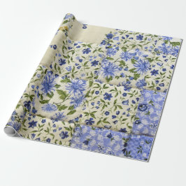 Oude Patchwork Quilt Cadeaupapier