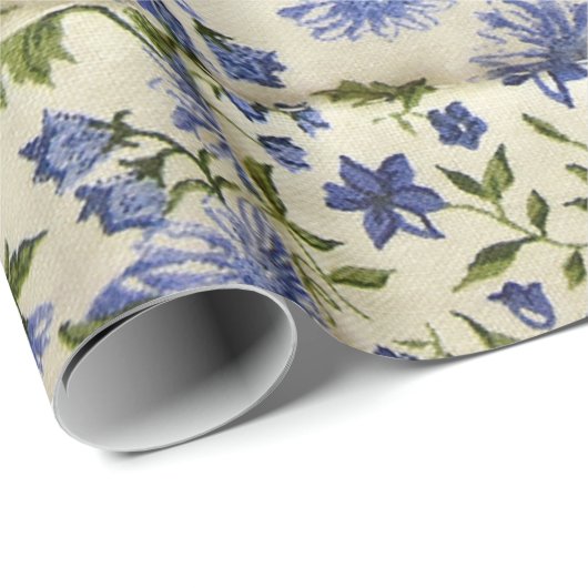 Oude Patchwork Quilt Cadeaupapier (Rol Hoek)