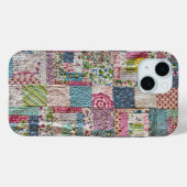 Oude patchwork quilt telefoonhoes Case-Mate iPhone case (Achterkant (horizontaal))