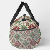 Oude Patchwork Quilted Kerstpatroon Plunjezak (Rechts)
