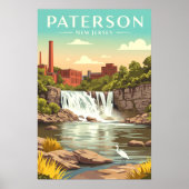 Oude Paterson New Jersey Poster (Voorkant)