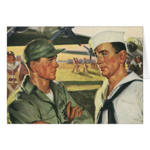 Oude patriotische helden, militairen in uniform
